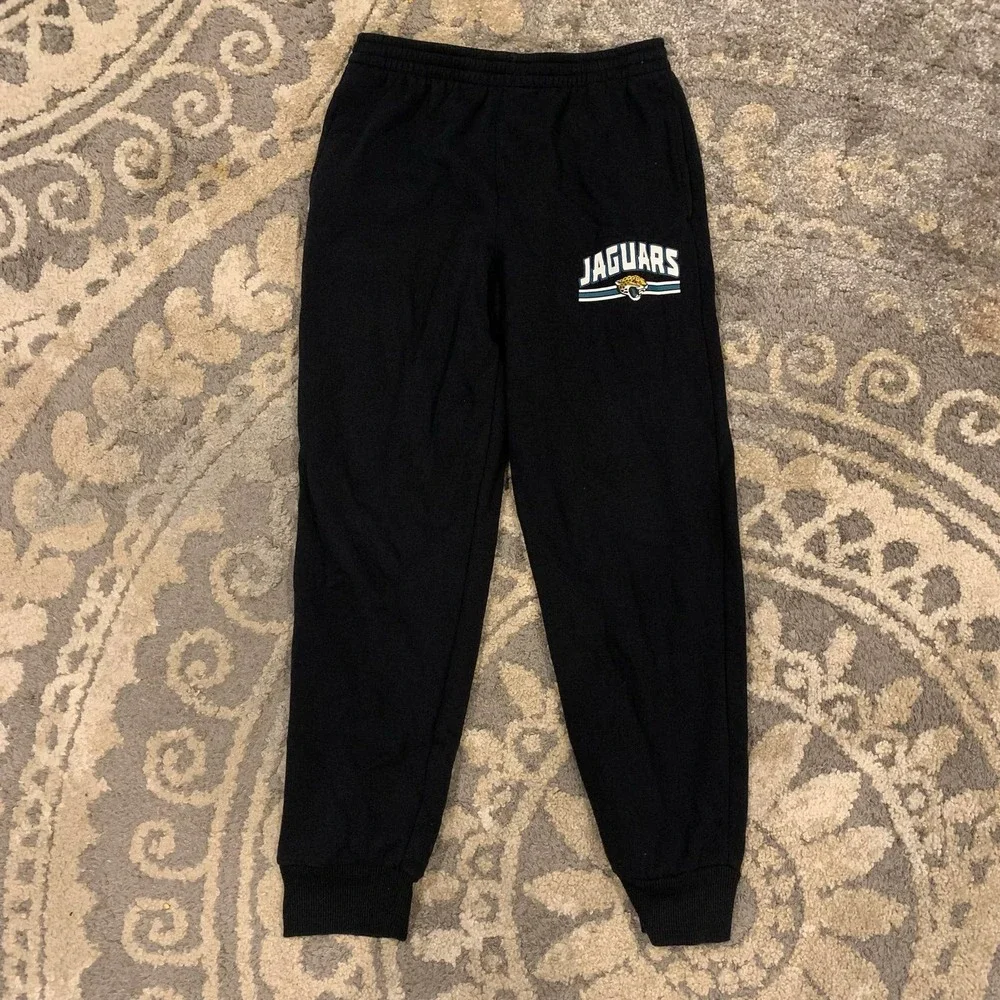 Jacksonville Jaguars NFL Team Apparel‎ Sweatpants Unisex Youth Size XL (18)